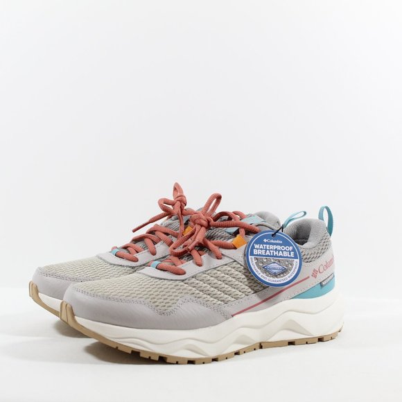 Columbia Shoes - Columbia Women's Plateau Waterproof Shoe - Light Gray 7.5M